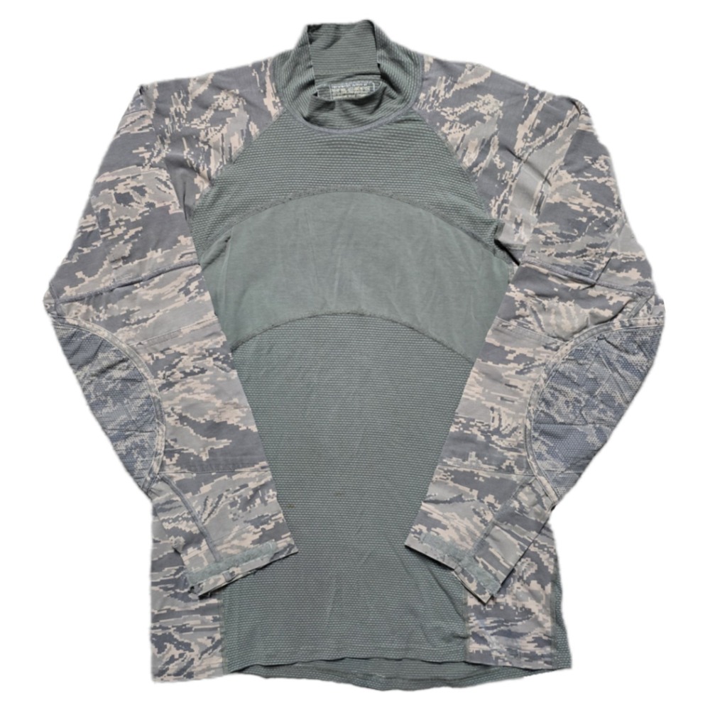 Massif Mens Large Airman Battle Shirt Type 2 Digital Camo USAF Padded Elbow